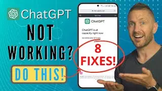 Как исправить неработающий чат GPT (чат GPT не работает, не открывается, переполнен, ошибка входа)