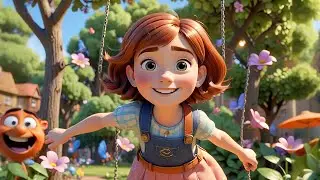 Swing Swing Under the Tree | Fun Outdoor Song for Kids | Nursery Rhymes and Baby Songs