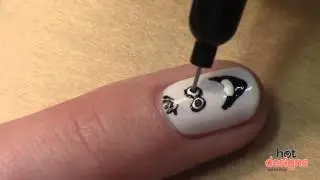 Olaf from Disney's Frozen Nail Art Tutorial