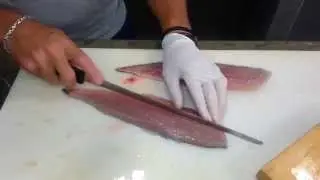 פילוט דג פלמידה לבנה לסשימי