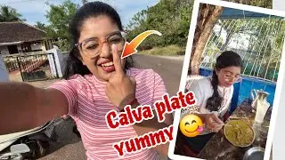 Ankita cast her vote 😜 / we tried famous yummy calva xacuti plate in North goa 🥰