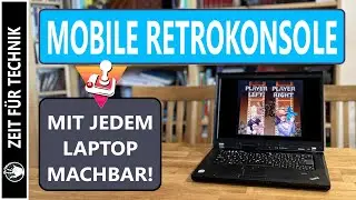 Мобильная ретро-консоль: Это можно сделать с любым ноутбуком!