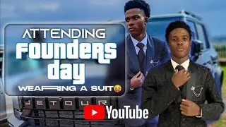 I tried wearing formal for the first time 😱Vlogging to founders day celebration 