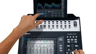 QSC touch mix mixer | live audio mixing | stage performance | sound engineering #tamil