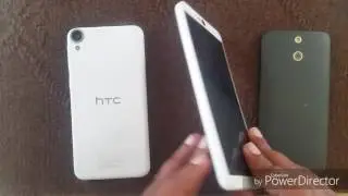 HTC desire 826 vs 820 vs one E8 booting test