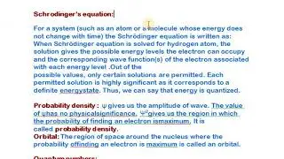 DUAL BEHAVIOR OF MATTER AND SCRODINGER EQUATION