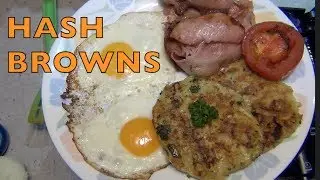 How to Make Hash Browns from scratch cheekyricho cooking episode 1,146