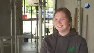 Baustelle satt B&uuml;ro: Mareike macht eine Ausbildung zur Maurerin