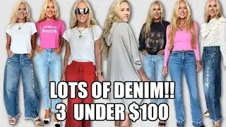 REVOLVE TRY ON HAUL | DENIM Under $100 | 22 New Fashionable Pieces For Your Wardrobe