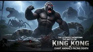 The Ultimate Showdown The Battle of King Kong vs Giant Animals Facing Death