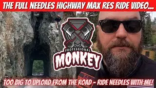Sturgis 2021 Needles Highway Max Lens Full Ride Video!!! 4K!!