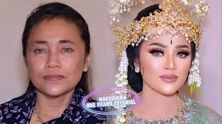 MAKEOVER ONE BRAND MAKEUP TUTORIAL (PENGANTIN SUNDA)