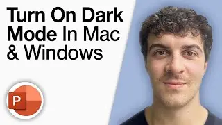 How To Turn on Dark Mode in Powerpoint  Mac & Windows [2025 Full Guide]