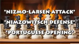 ■NIZMO-LARSEN ATTACK - NIMZOWITSCH DEFENSE - PORTUGUESE OPENING (CHESS OPENINGS)■
