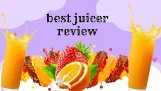 AMZCHEF Slow Masticating Juicer Bundled with Slicer Shredder Attachments || Best Review 2023