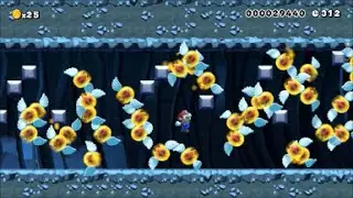 【Super Mario Maker】クリア率0.02%(2/7281)鬼畜バリューパックコースに挑戦 【マリオメーカー】