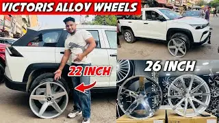 22 inch Alloy Wheels In Maruti Victoris 😱🔥MARUTI VICTORIS MODIFIED ALLOY WHEELS