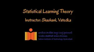 Statistical Learning Theory 2025: Class 11