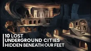 10 Lost Underground Cities Hidden Beneath Our Feet 🌍🏙️ | Forgotten Ancient Civilizations Revealed