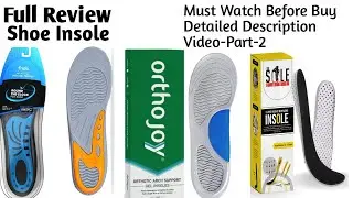 Frido |OrthoJoy| Sole Care | Fovera Memory Foam Insole Heels For Men and Women(Part-2)