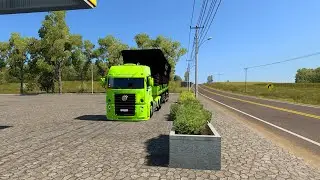 Constellation BOB 41.460  na carreta 4 Eixo - Carregado de Carvão - ETS 2