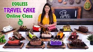 Travel Cake Online Class | Cake Recipe |☎️+91 8551 8551 03 +91 8551 8551 04  by Om Sai Cooking Class