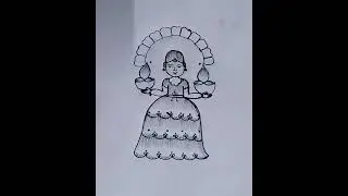 New year rangoli 2026 🌺 sankranti chukkala muggulu 🌺 easy dots rangoli 🌺 girl with new year rangoli 