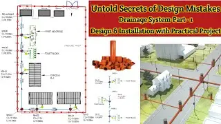 Part-1-Drainage System Design & Installation with Project Example l Design Mistakes l Untold Secrets