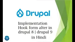 Implementation Hook form alter in drupal 8 | Drupal Module Development | in Hindi