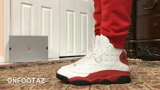 Air Jordan 13 XIII OG Chicago Cherry 2017 On Foot
