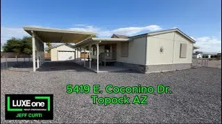 🏠 Stunning Topock AZ Home for Sale | 5419 E Coconino Dr | 3 Bed 2 Bath + RV Awning, Hookups & Garage