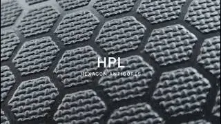 STX - HARDCASE SPAREPARTS : TACO HPL 122*244CM HEXAGON TEBAL 0.6MM ANTI GORES ANTI AIR & ELEGAN
