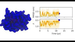 Peptide&ndash;Protein Binding Captured by SST2 Molecular Dynamics (20 &micro;s)