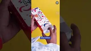 Прямоугольная коробка для пиццы | Выдвижная коробка для пиццы #упаковочныерешения #упаковкарестор...