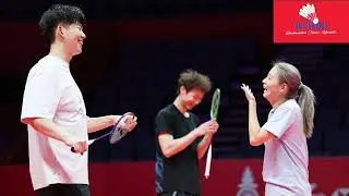 Liu Yu Chen, Huang Ya Qiong at Hangzhou | Liang Wei Keng/Wang Chang vs Liu Huang Training Moment