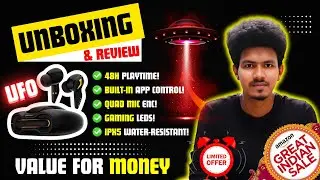 Boult Audio UFO Earbuds Unboxing & Review in Tamil | 48-Hour Battery Life!