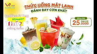 Ưu đ&atilde; thứ 2 đồng gi&aacute; 25k Coffee VTmart