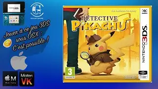 Citra 3DS macOS Vulkan M1 - Gameplay - D&eacute;tective Pikachu