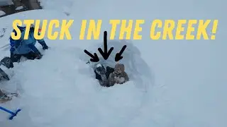 Rescuing Stranded Skiers from the Creek in Hakuba Cortina!