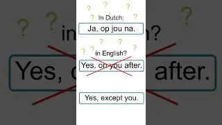 Funny Dutch (B1) on you after  #dutchlanguage #learndutch