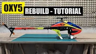 OXY5 RC HELI REBUILD | CLEANING TIPS | ESC & MOTOR WIRING