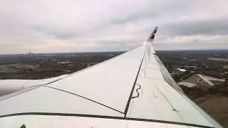 American 737-823 landing in Charlotte Douglas CLT 🇺🇸 