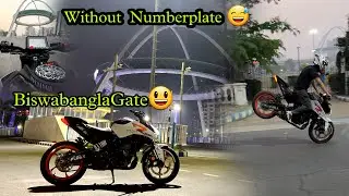 Without Number plate 😨// Biswabangla Gate ⚡️🤙🏻//