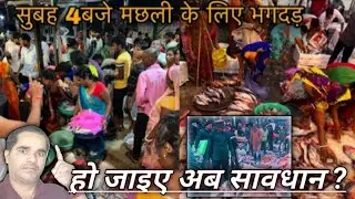 Delhi Sultanpuri Machhi Market के रोड पर मछली केट्रक खड़े होने पर बदबू के साथ सड़कों पर ट्रैफिक ? 