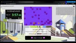 Tough Love Arena:Sliding Puzzle (60 Character Speedrun) [09:55:92]