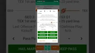 football coach 2 Texas franchise  p1 vs #7 Georgia