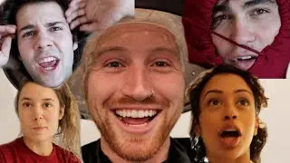 DYING MY HAIR AND USING MY FRIEND'S FACES IN MY THUMBNAIL FOR VIEWS!!