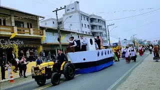 Rio do Oeste SC..Desfile da 21° da Festa da Polenta.( Fepol) dia 15.07.2023