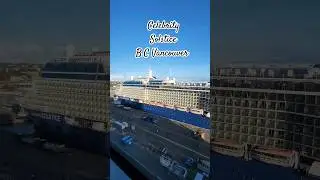Celebrity Solstice B.C Vancouver #cruiseship #travel #oceanliner