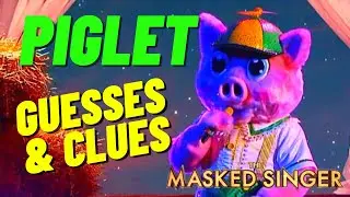 Masked Singer Piglet Clues + Judges Guesses